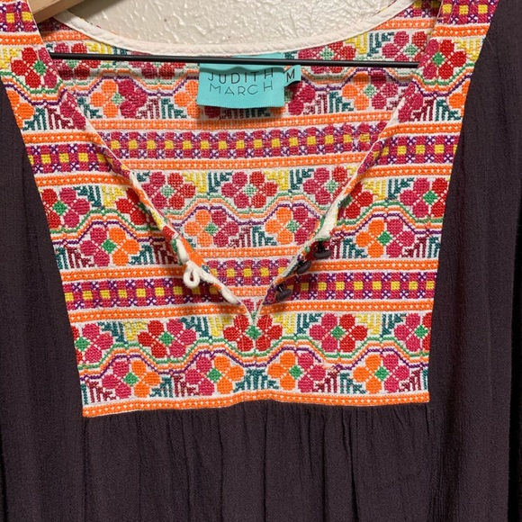 Judith March embroidered tunic top - Picture 4 of 7